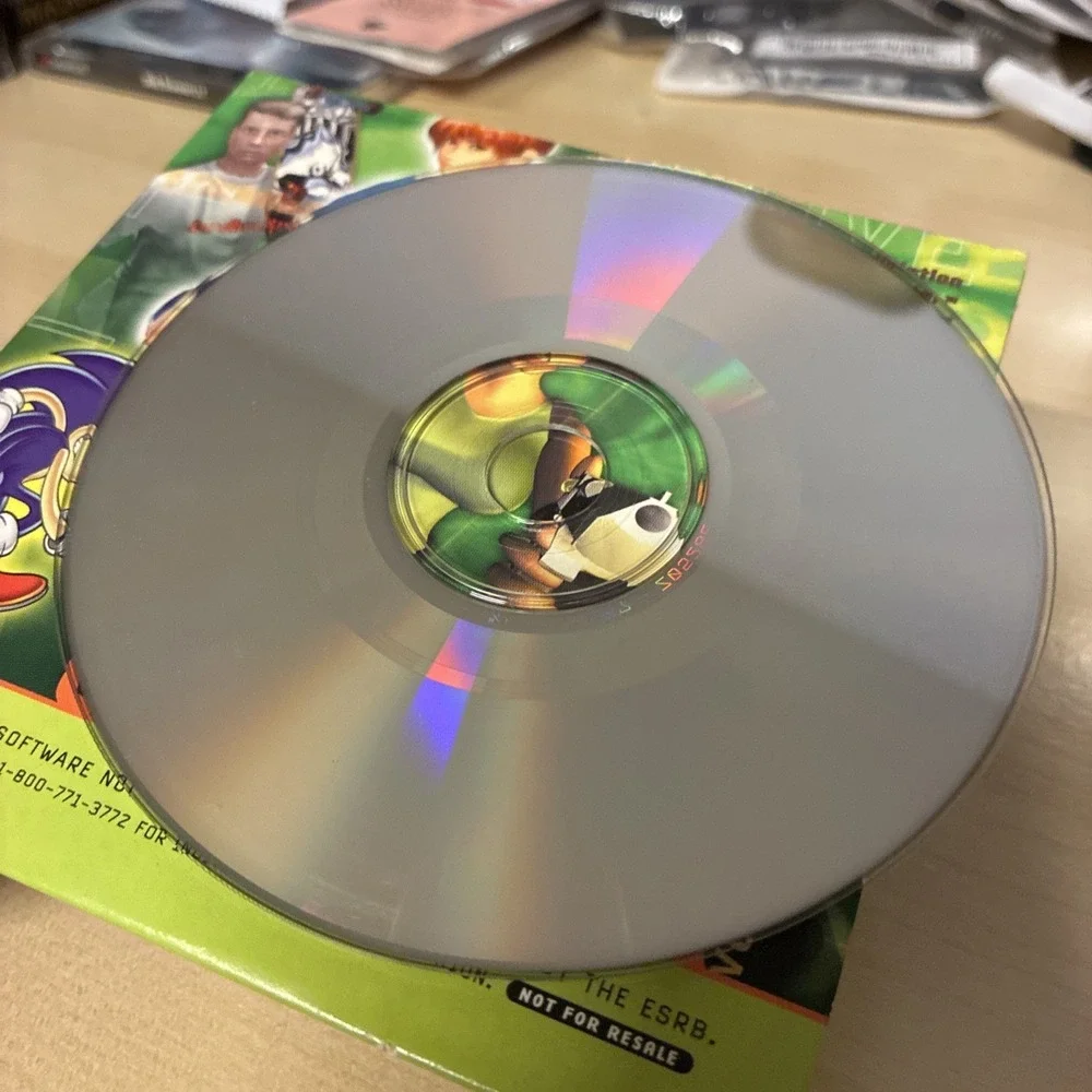 SEGA Dreamcast Generator Vol 2 Demo Disc Sonic Adventure Tony Hawk's Pro Skater